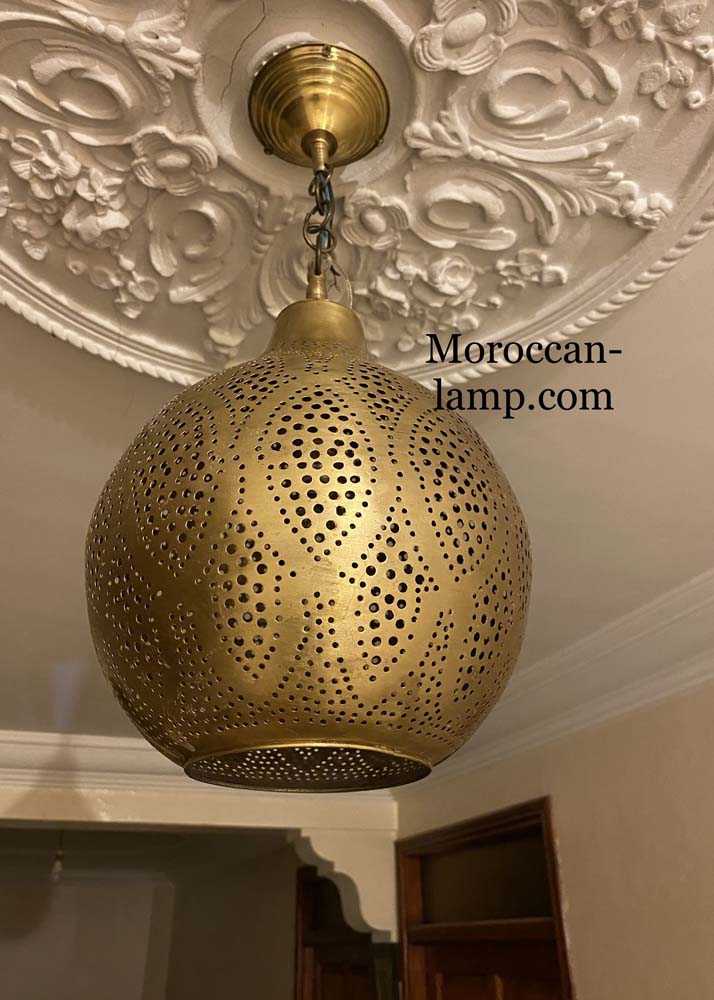 plafond de lampe marocaine
